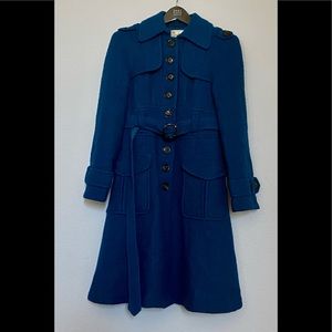 Nanette Lepore Sapphire Blue Jacket Coat